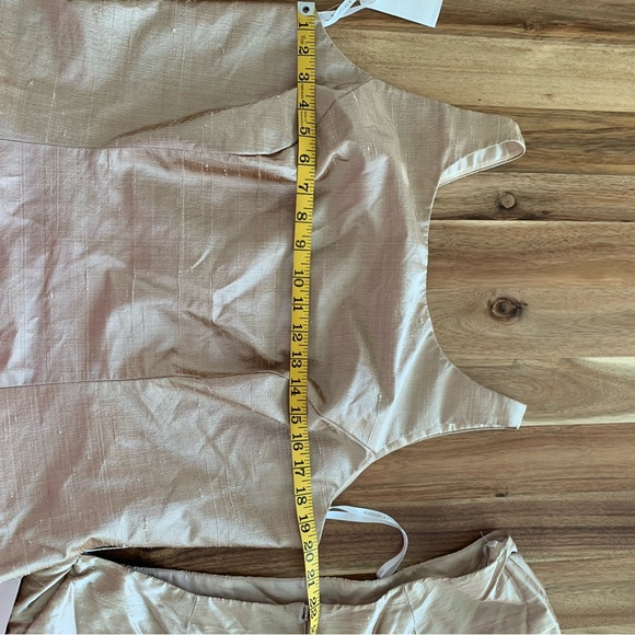 🚫SOLD🚫Watters & Watters Gold 2 piece Dress sz 18 - Picture 4 of 8